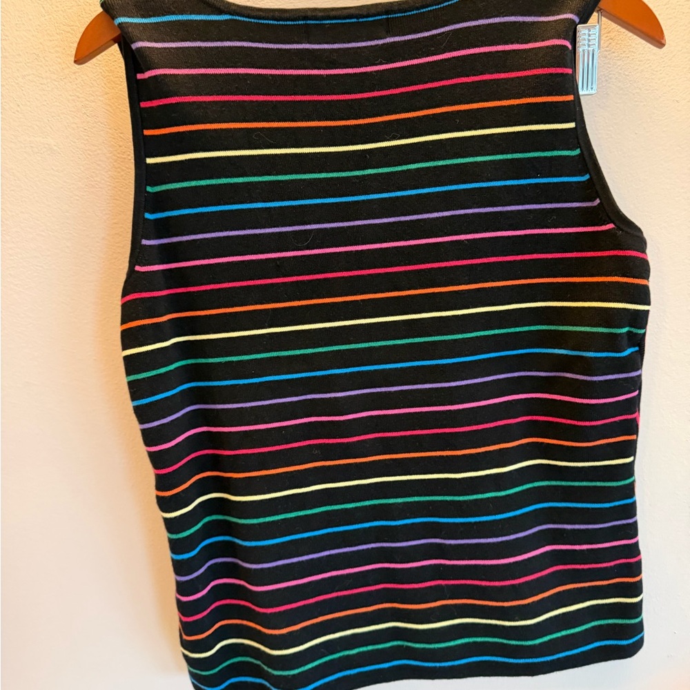 World republic  Multicolor Striped Tank Top medium - Picture 4 of 4